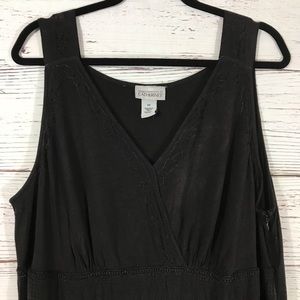 Catherine’s Black Boho Style Dress Sz 2X